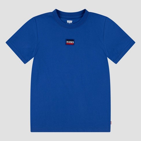 Levi's® Boys' Short Sleeve Sportswear Logo T-Shirt - Blue - image 1 of 4