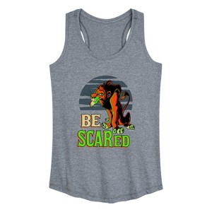 Women's - Disney Villains - Be Scared Graphic Racerback Tank - 1 of 4