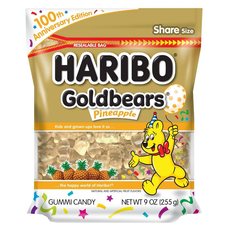 Haribo Gold Bears Pineapple - 9oz, 1 of 4