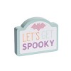 Transpac MDF Let's Get Spooky Block Freestanding Tabletop Sign Halloween Decoration Multicolor Wood Indoor Gift - 3 of 3