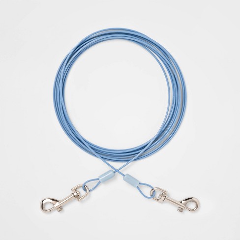 Outdoor dog deals tie out cable