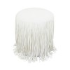 Shag Me Performance Vegan Leather Ottoman Black - 3 of 4