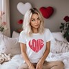 Simply Sage Market Women's Love Heart Short Sleeve Graphic Tee - 2 of 4