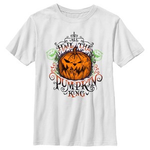 Boy's The Nightmare Before Christmas All Hail the Pumpkin King T-Shirt - 1 of 4