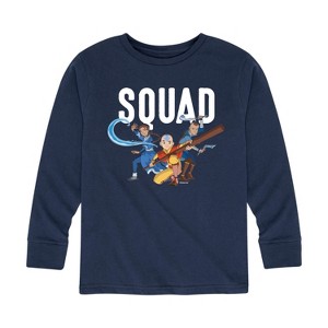 Boys' - Avatar: The Last Airbender - Trio Squad Long Sleeve Graphic T-Shirt - 1 of 4