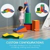 SEVOBAL Baby Activity Gyms Soft Foam Climbing Blocks Set 7 Piece Learning Crawling Toy, Multicolored, 23.5"*15.8"*4.3" - 2 of 4