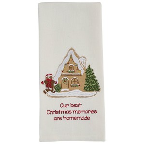 Park Designs Our Best Memories Christmas Dishtowel Set of 2 - 1 of 3