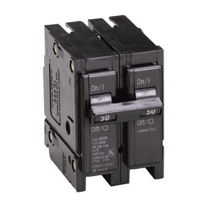 Eaton 50 amps Plug In 2-Pole Circuit Breaker - 1 of 2