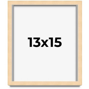 PosterPalooza | Classic Modern Yellow Picture Frame - UV Acrylic, Foam Board Backing, Hanging Hardware - 1 of 4
