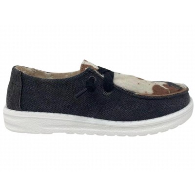 Gender Neutral Kid's "Lil Mooma" Slip-on Shoes - Gypsy Jazz