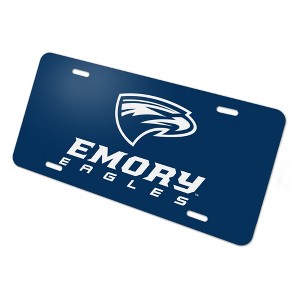 Emory University Primary Logo Novelty Metal Vanity Tag License Plate - 1 of 4
