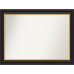 Amanti Art Sierra Non-Beveled Wood Framed Bathroom Vanity Wall Mirror - 1 of 4