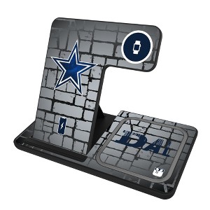 NFL NFC Teams Brick Wall 15-Watt 3 in 1 Charging Station - 1 of 4