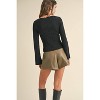 Women's Bella Ribbed Top - MIOU MUSE - 3 of 4