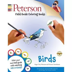 Peterson Field Guide Coloring Books: Birds - (Peterson Field Guide Color-In Books) by  Peter Alden & Roger Tory Peterson (Mixed Media Product)