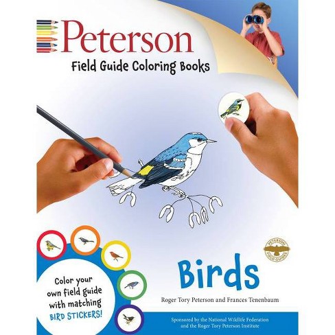 Peterson Field Guide Coloring Books: Birds - (Peterson Field Guide Color-In Books) by  Peter Alden & Roger Tory Peterson (Mixed Media Product) - image 1 of 1