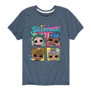 Boys' - LOL Surprise! - Glitterati Retro Grid Short Sleeve Graphic T-Shirt - 1 of 4