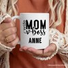Wife Mom Boss Mug, Empowered Gift for Mothers| OrnamentallyYou - 3 of 4