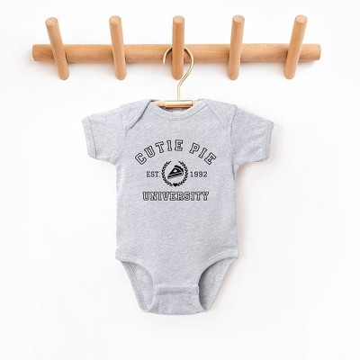 The Juniper Shop Cutie Pie University Baby Bodysuit