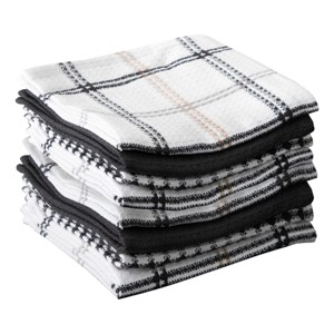 T-fal Coordinating Flat Waffle Weave Dish Cloth  Eight Pack - 1 of 4