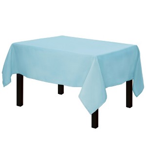 Gee Di Moda Square Tablecloth - Heavy Duty Washable Polyester - For Square or Round Tables - 1 of 4