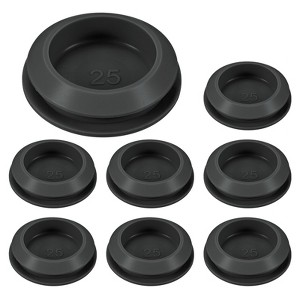 Unique Bargains Silicone Durable Waterproof Shock Absorption Mechanical Fasteners Black - 1 of 4