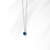 Girls' Birthstone Cubic Zirconia Sterling Silver Necklace - In Season Jewelry - 4 of 4