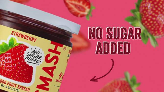 Chia Smash Strawberry Superfood Jam - 8oz, 2 of 6, play video