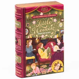 Professor Puzzle Jigsaw Library - Little Women, 252-Piece Double-Sided Puzzle - 1 of 4