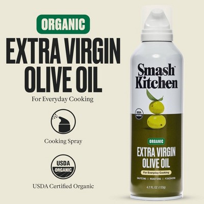 Smash Kitchen Cooking and Topping Olive Oil Spray - 4.7oz