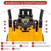 12V Kids Ride On Forklift Car with Tent, Electric Ride On Construction Car Toy for Toddles with Remote Control, 2 Speeds, Music - 3 of 4
