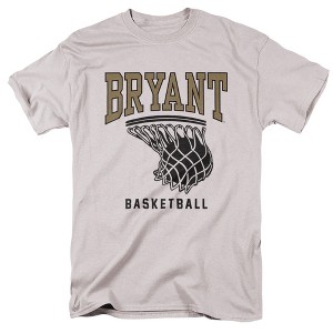 Bryant University Basketball Hoop Adult T-Shirt White - 1 of 4