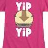 Girls' - Avatar: The Last Airbender - Cute Appa Yip Yip Fitted Short Sleeve Graphic T-Shirt - 2 of 4