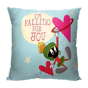 Warner Bros. Looney Tunes Falling For You Throw Pillow 18x18 Inches - 1 of 2