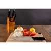 Arcos Maitre Knife Set Black: 6-Piece Stainless Steel Cutlery with Shears & Block, Polypropylene Handle, Hand Wash - 2 of 2
