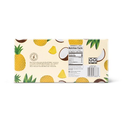 Coconut Pineapple Sparkling Water - 8pk/12 fl oz Cans - Good & Gather&#8482;