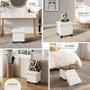 StorageBud Storage Ottoman for Bedroom End of Bed, Fabric Storage Bench, Large Storage Ottoman Bench, Entryway Bench with Storage - 4 of 4