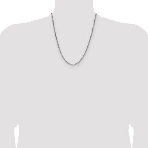 Chisel Stainless Steel Polished 3mm 22" Figaro Chain Necklace - 1 of 4