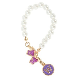 Unique Bargains Pearl Chain Bow Water Cup Pendant 1 Pc - 1 of 4