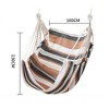 Unique Bargains Durable Stripe Hammock 51.18"x39.37" 1 Pc - 3 of 3