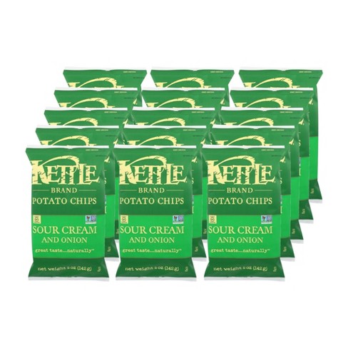 Kettle Brand Potato Chips, Honey Dijon Kettle Chips, 5 Oz