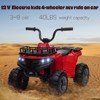 12V Kids Ride On ATV, 4 Wheeler Electric Vehicle for Kids, Battery Powered Quad Toy Vehicle with Music, Horn - 4 of 4