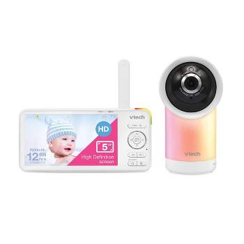BOIFUN 1080P 5 Baby Monitor PTZ 350° Camera Bebe Surveillance des