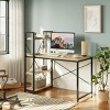 Bestier - 47inch Small Gaming Computer Desk with Shelves for Home Office - 2 of 4