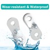 Unique Bargains Outdoor Travel Camping Hiking Tent Umbrella Knot Wind Rope Buckle Adjuster 12 Pcs - 4 of 4
