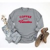 Simply Sage Market Women's Coffee Is My Valentine Long Sleeve Garment Dyed Tee - image 2 of 2