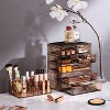 Sorbus Clear Cosmetic Makeup Organizer Case & Display - Spacious Design - Great for Dresser, Bathroom, Vanity & Countertop - 3 of 4