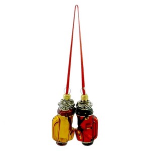 Ornaments To Remember 2.5 Inch Golf Bag Set Sport Tee Club Ball Woods Tree Ornaments - 1 of 1