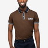 X RAY Men's Short Sleeve ribbed cuffs Polo Shirt - 3 of 4