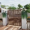 PexFix Outdoor Metal Privacy Screen Garden Fence in Shine Pattern - 2 of 4